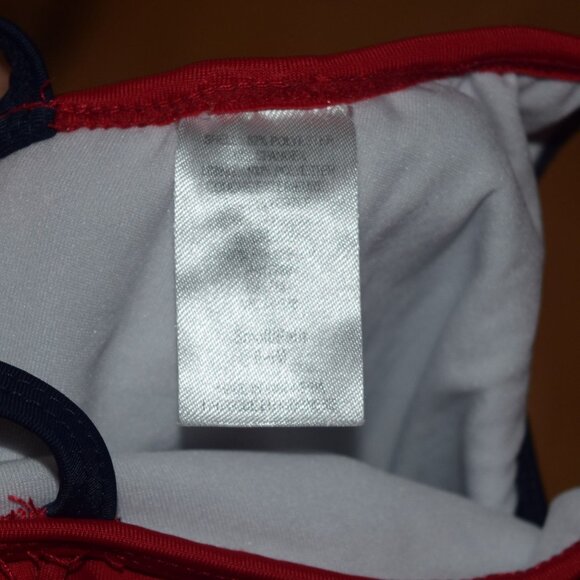 Baby Girls' Sz 0-6m One-Piece Anchor Print Swimsuit - GREAT CONDITION - Picture 2 of 3